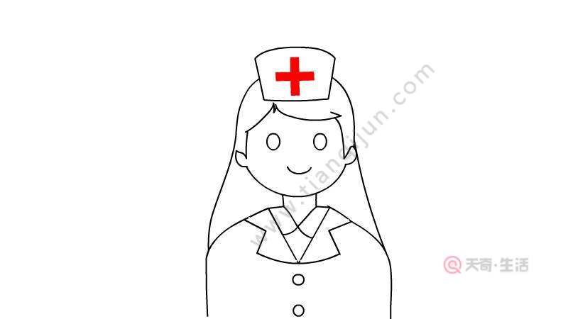 护士动漫头像简笔画 护士动漫头像怎么画