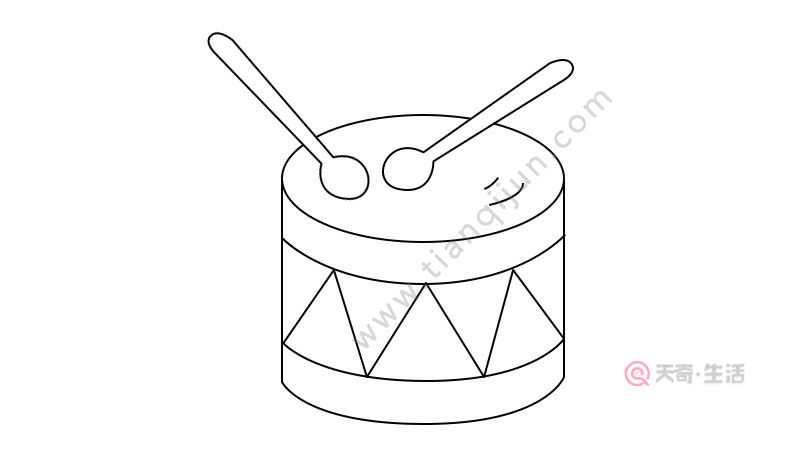 乐器简笔画 乐器简笔画步骤