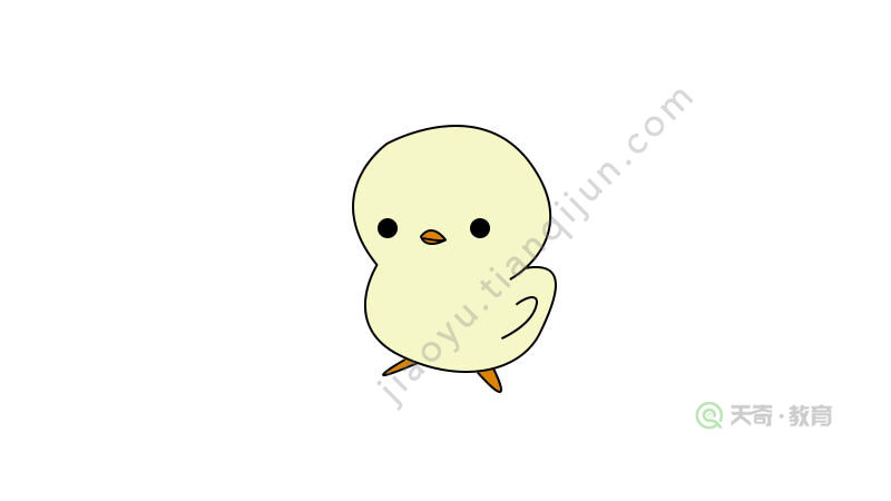 小动物简笔画