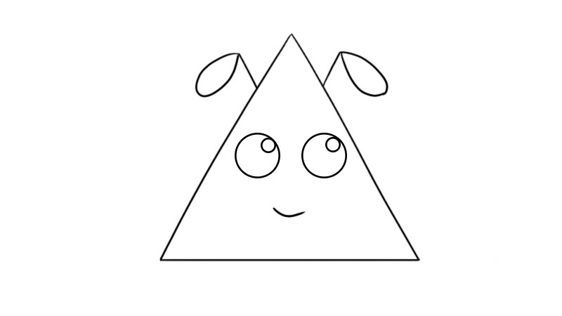 三角形简笔画