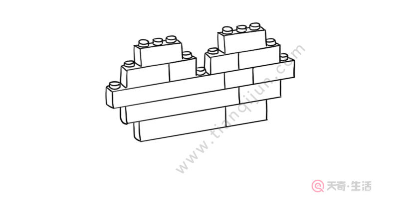 积木拼图大全简笔画 积木拼图大全怎么画