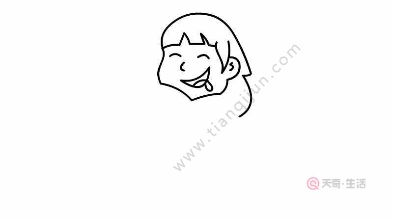 吃鸡简笔画 吃鸡的画法