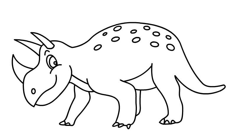 儿童认识恐龙简笔画