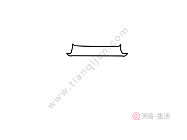 天安门简笔画