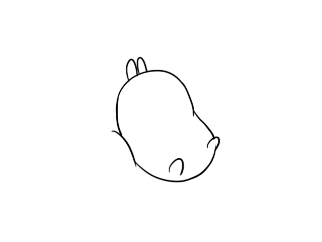 土豆兔简笔画