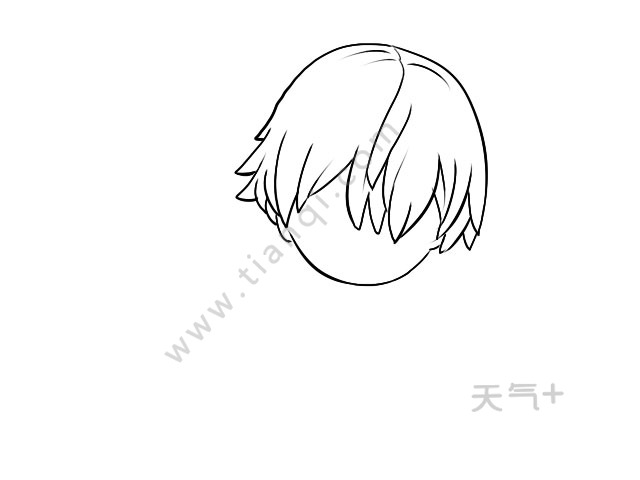 轰焦冻简笔画 轰焦冻简笔画画法 - 天气加