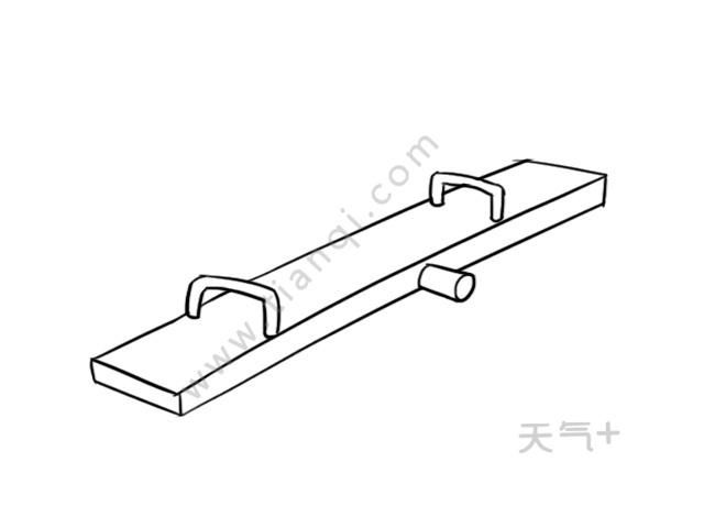 跷跷板简笔画跷跷板简笔画的步骤