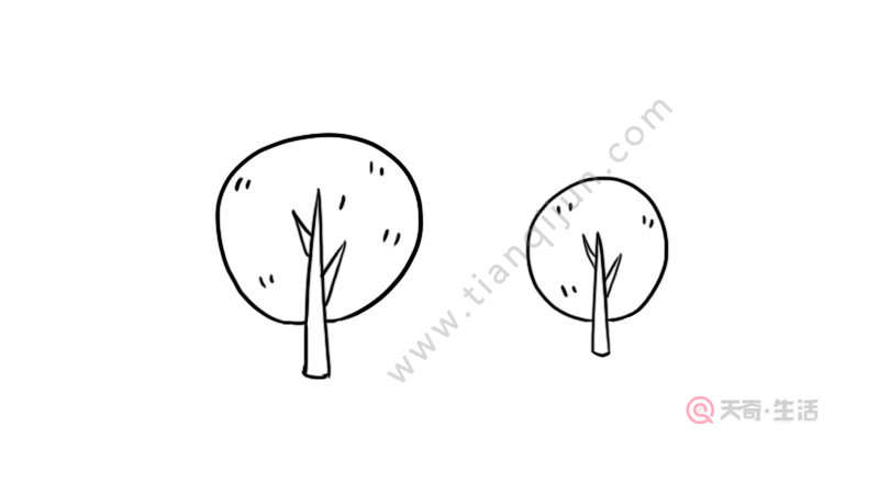 场景简笔画