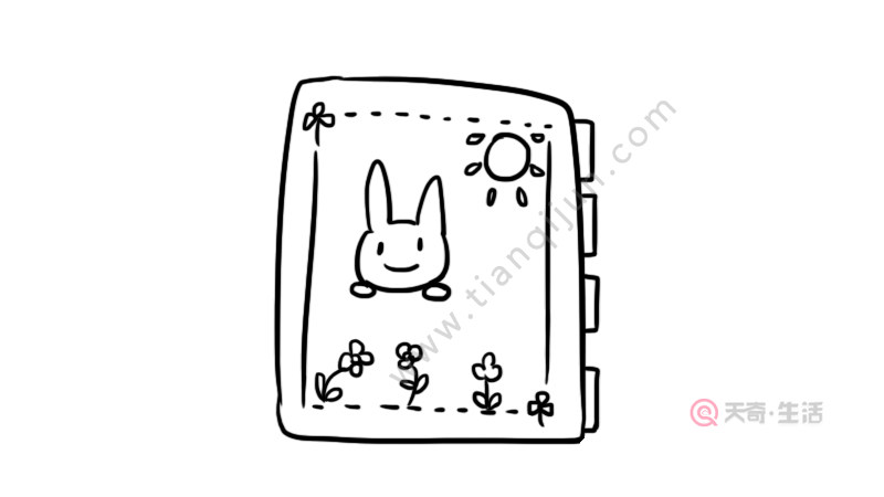 手账本简笔画