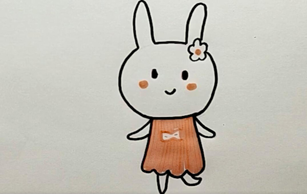 兔子怎么画简单又可爱