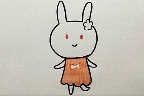 兔子怎么画简单又可爱