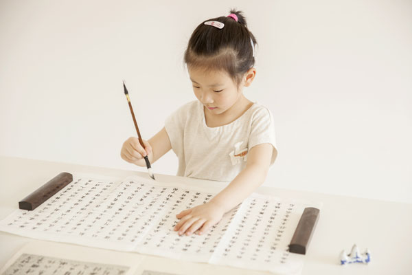 孩子什么时候练毛笔字合适