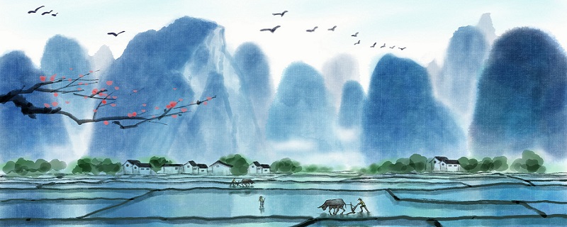 清平乐村居描绘了怎样的画面