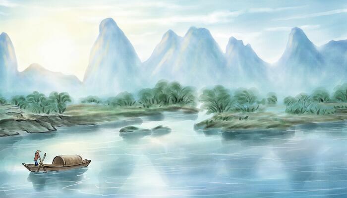 惠崇春江晚景描绘的一幅是什么画面
