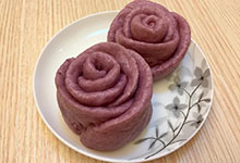 紫薯花卷怎么做