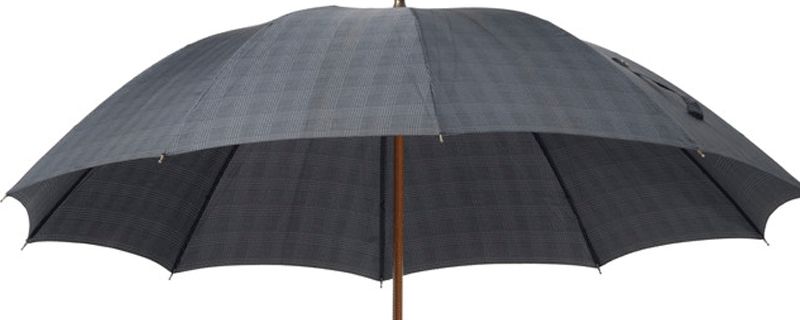 黑胶太阳伞能淋雨吗