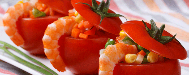 西红柿和虾米能一起吃吗