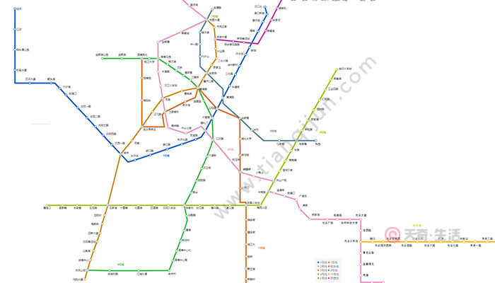 武汉地铁线路图 武汉地铁运营时间