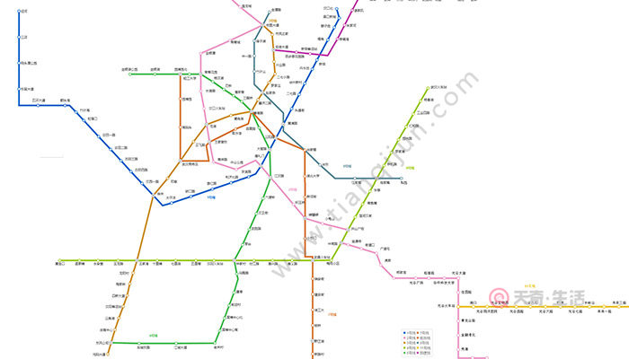 武汉地铁线路图 武汉地铁运营时间
