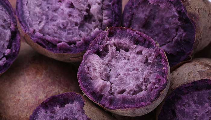 巧煮紫薯粥不变色