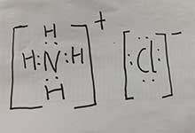 氯化铵电子式 怎样书写电子式