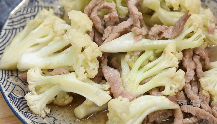 花菜炒肉的做法