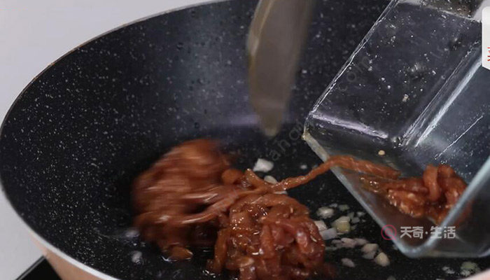 花菜炒肉的做法