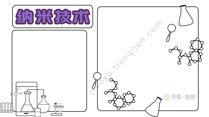 纳米技术手抄报