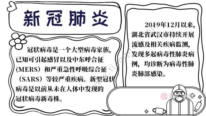 新冠肺炎手抄报三年级内容新冠肺炎手抄报三年级内容