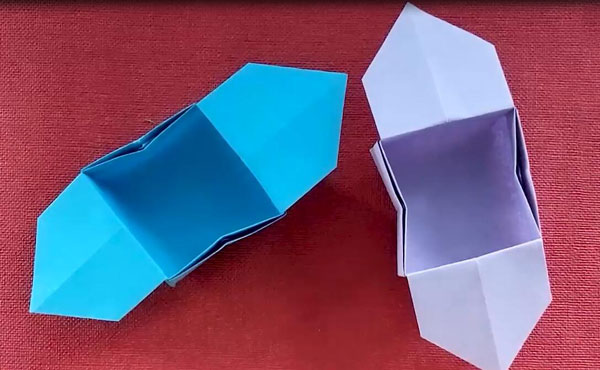 纸盒子怎么折