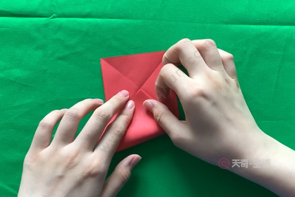 五角星的折法