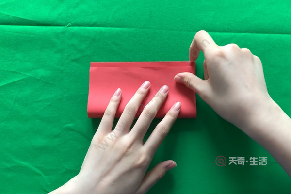 五角星的折法