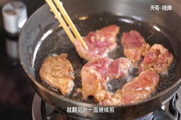 生煎猪梅花肉的做法 生煎猪梅花肉怎么做