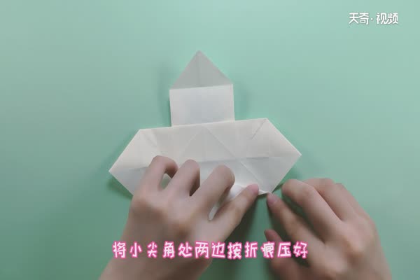 貓咪書簽的折法