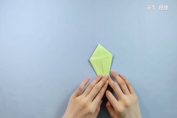 菱形怎么折 菱形的简单折法