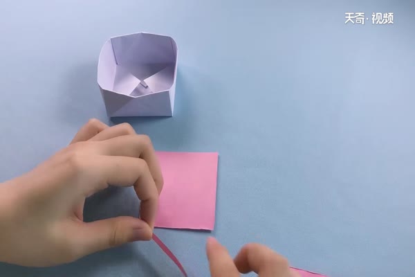 收纳盒怎么折 收纳盒的折法