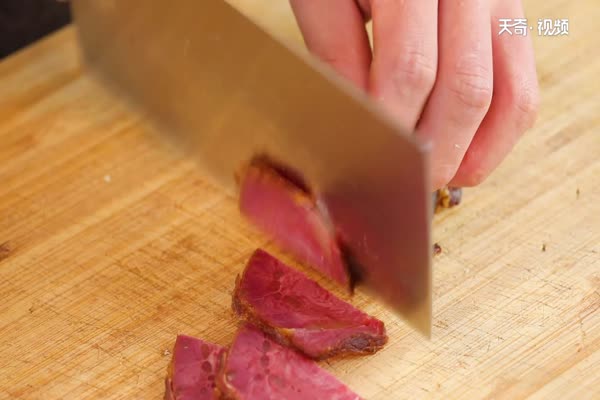 干拌牛肉的做法 干拌牛肉怎么做
