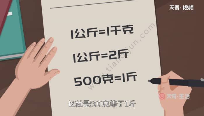 500克是多少斤 500克等于多少斤