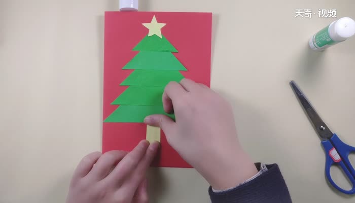 圣诞节立体贺卡的做法 圣诞节立体卡片做法