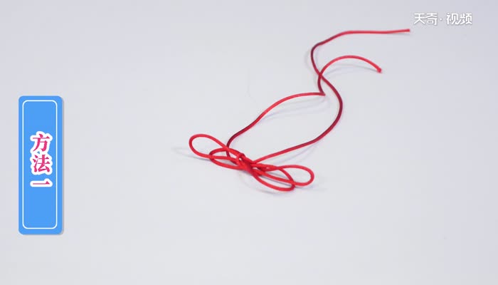 一根绳子怎么打蝴蝶结 绳子打蝴蝶结的方法