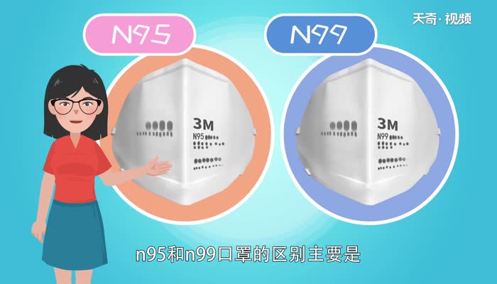 n95和n99口罩的区别 如何区分n95和n99口罩