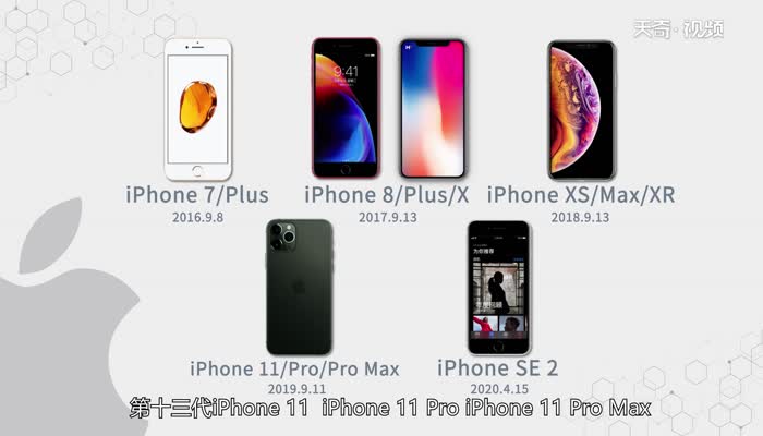 iphone所有型号上市顺序  iphone所有型号上市顺序