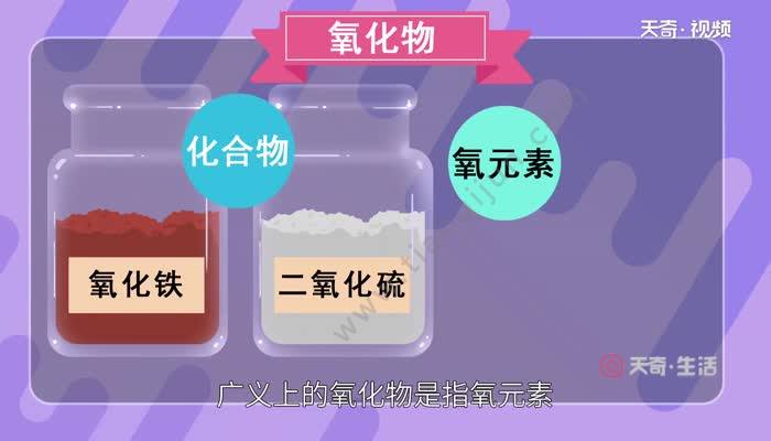 氧化物的定义 氧化物基本概念