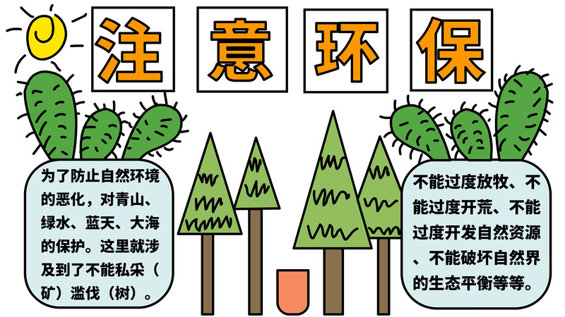環(huán)保手抄報(bào) 環(huán)保手抄報(bào)怎么畫(huà)