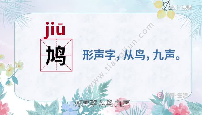 鸠形:指年老者所用的手杖.   鸠形鹄面:形容人因饥饿而消瘦的样子.
