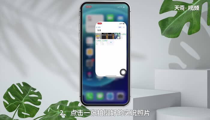 苹果手机实况怎么选取其中一帧 苹果拍照选择某一帧