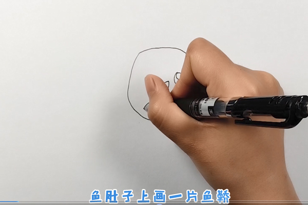 熱帶魚簡筆畫