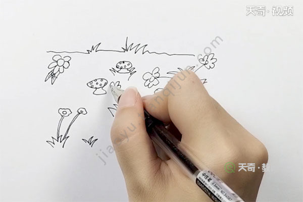 花园简笔画