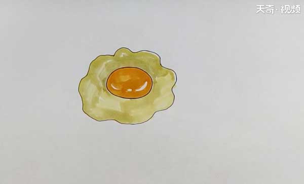 鸡蛋简笔画