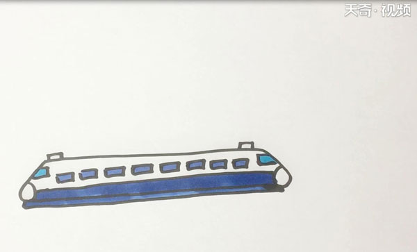 火车的简笔画